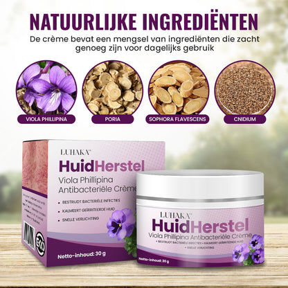 Luhaka™ HuidHerstel Viola Phillipina  Antibacteriële Crème 🪻2